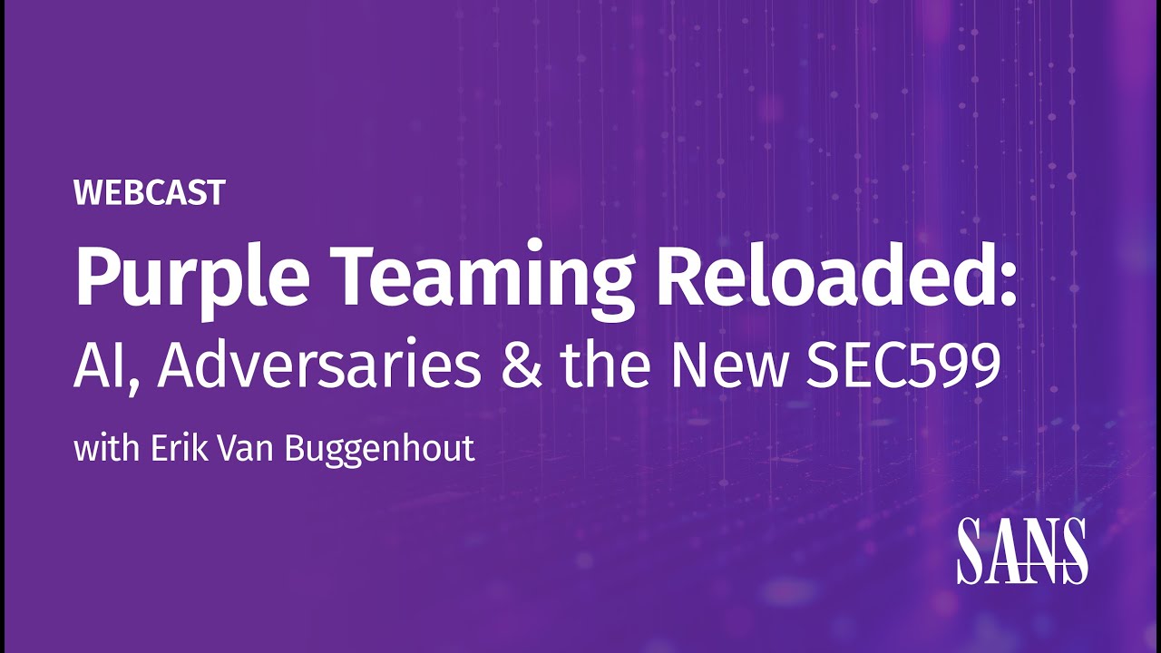 Purple Teaming: ИИ, противники и новый закон SEC599