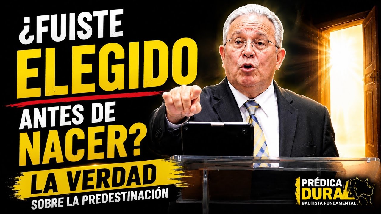 ¿Fuiste ELEGIDO antes de nacer? | La VERDAD sobre la PREDESTINACIÓN | Pastor Ezequiel Salazar