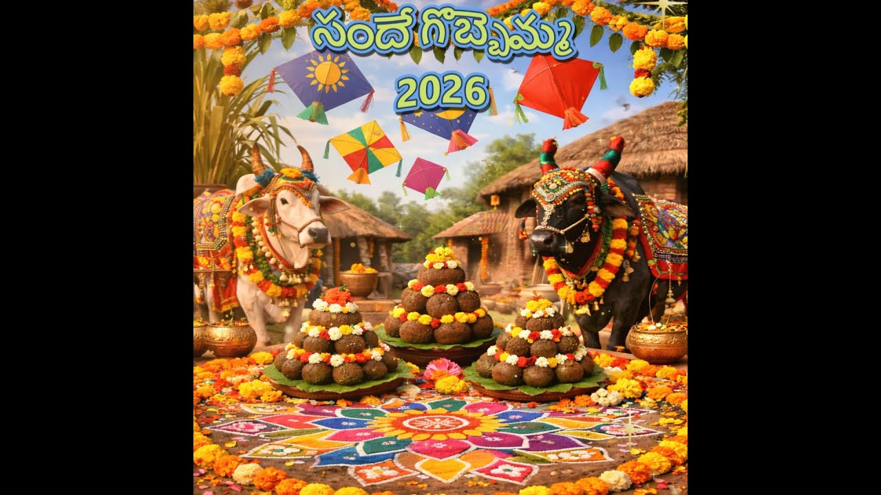 సందే గొబ్బెమ్మలు - 2026