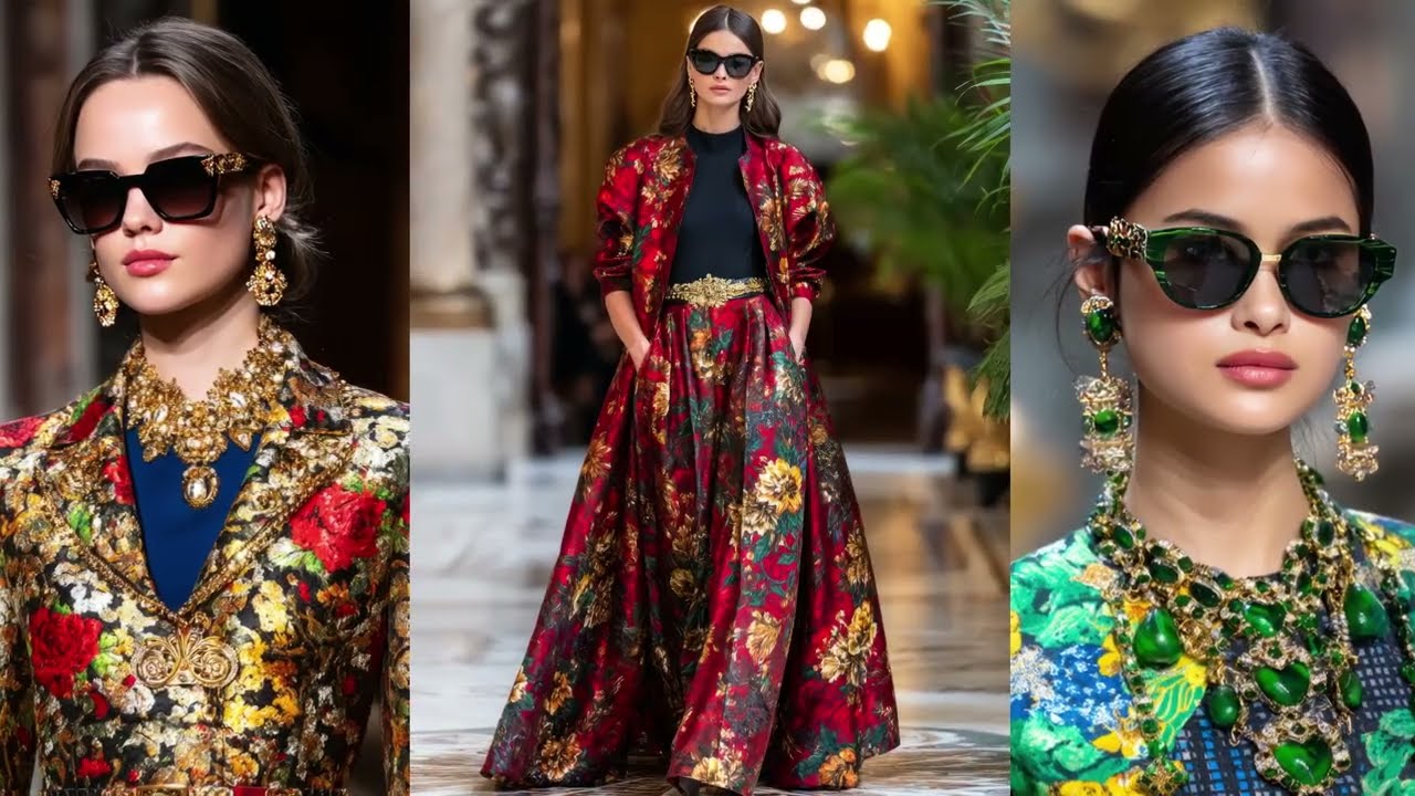 Показ Dolce & Gabbana весна-лето 2026 | Классические силуэты и элегантный гламур