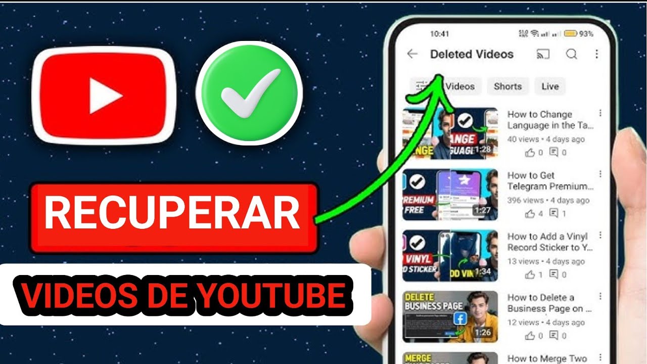 Как восстановить удалённые видео с YouTube (2025) | Легкое восстановление удалённых видео с YouTube