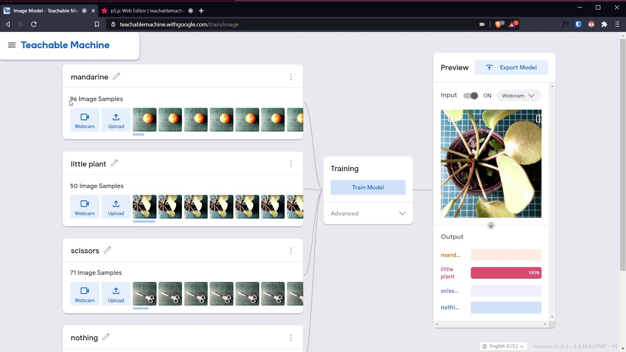 MDD sprint 3 - using teachable machine for interactions with IoT devices