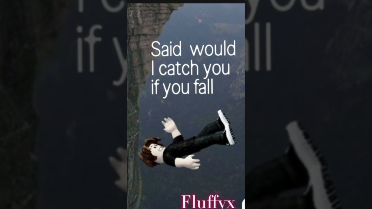 Said I will catch you if you fall 