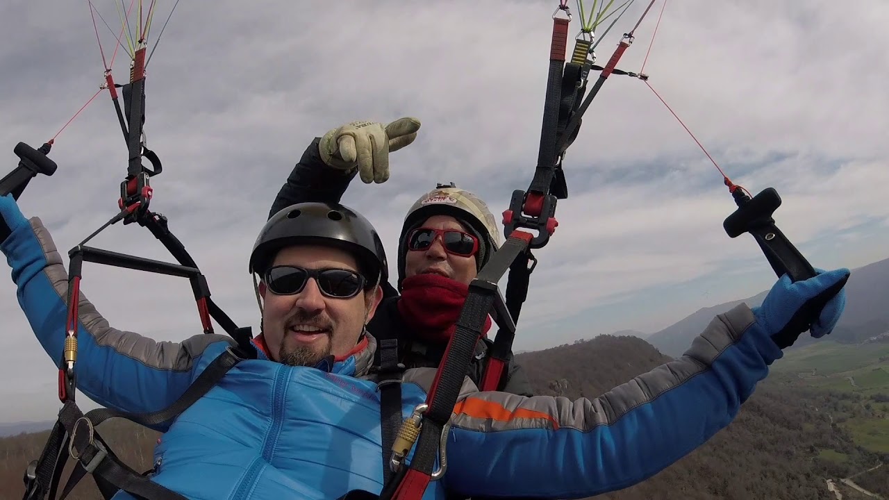 Volar en parapente biplaza (EULATE)