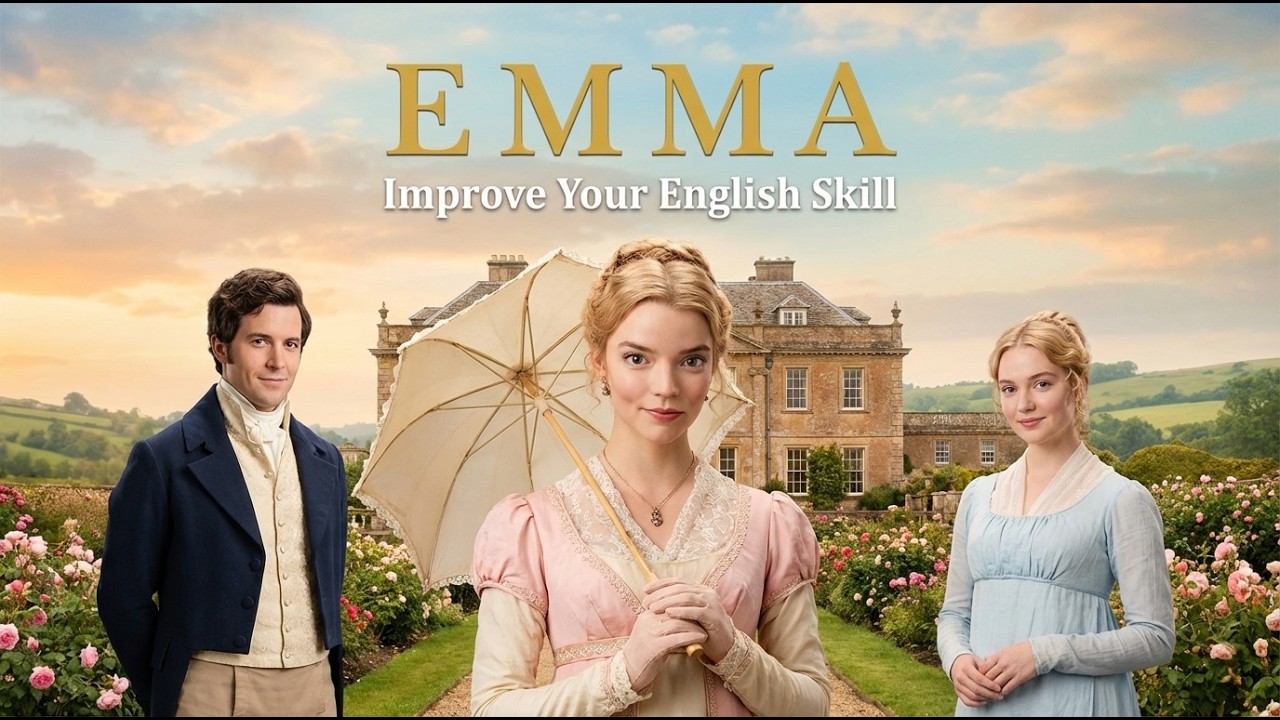 Emma by Jane Austen | Easy English Story Summary | Learn English Through Classic Novels