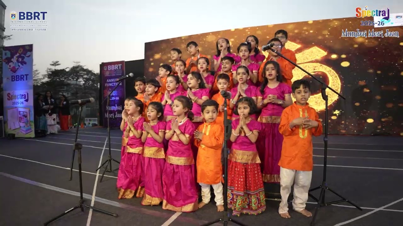 01 PRAYER  II  GRADE JR.KG TO GRADE 2  II   BBRT ANNUAL DAY  II  MUMBAI MERI JAAN  II