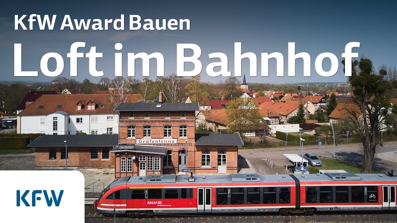 Industrieloft im alten Bahnhof | KfW Award Bauen 2020: Platz 2 in der Kategorie Bauen im Bestand