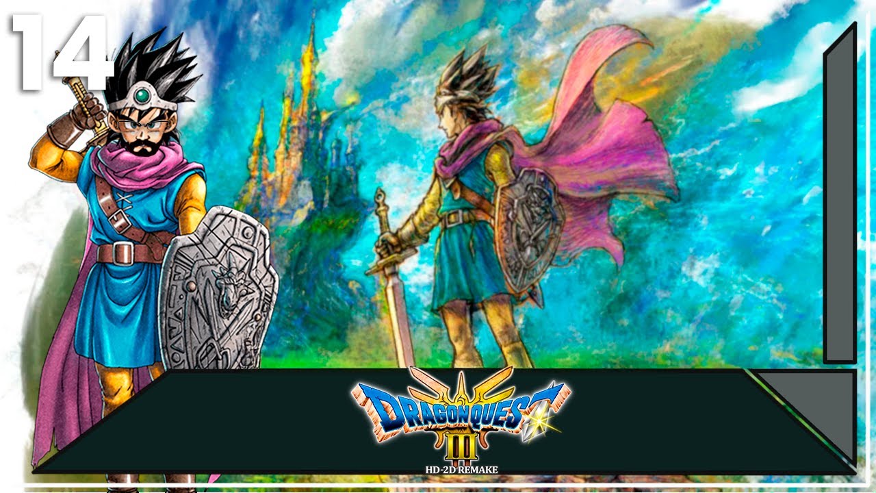 Dragon Quest III HD #14 - Si Zoma (tocando li botone para hacer daño masivo)