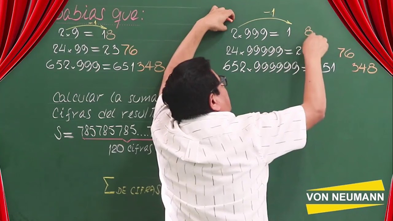 MULTIPLICACION POR 9 O NUEVES, truco matemático.
