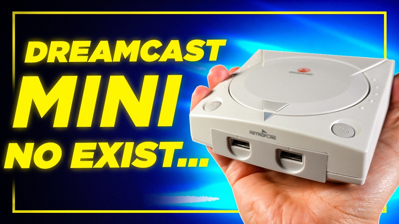 SEGA DREAMCAST MINI no EXISTE pero puedes CREARLA con RETROFLAG DREAM CASE