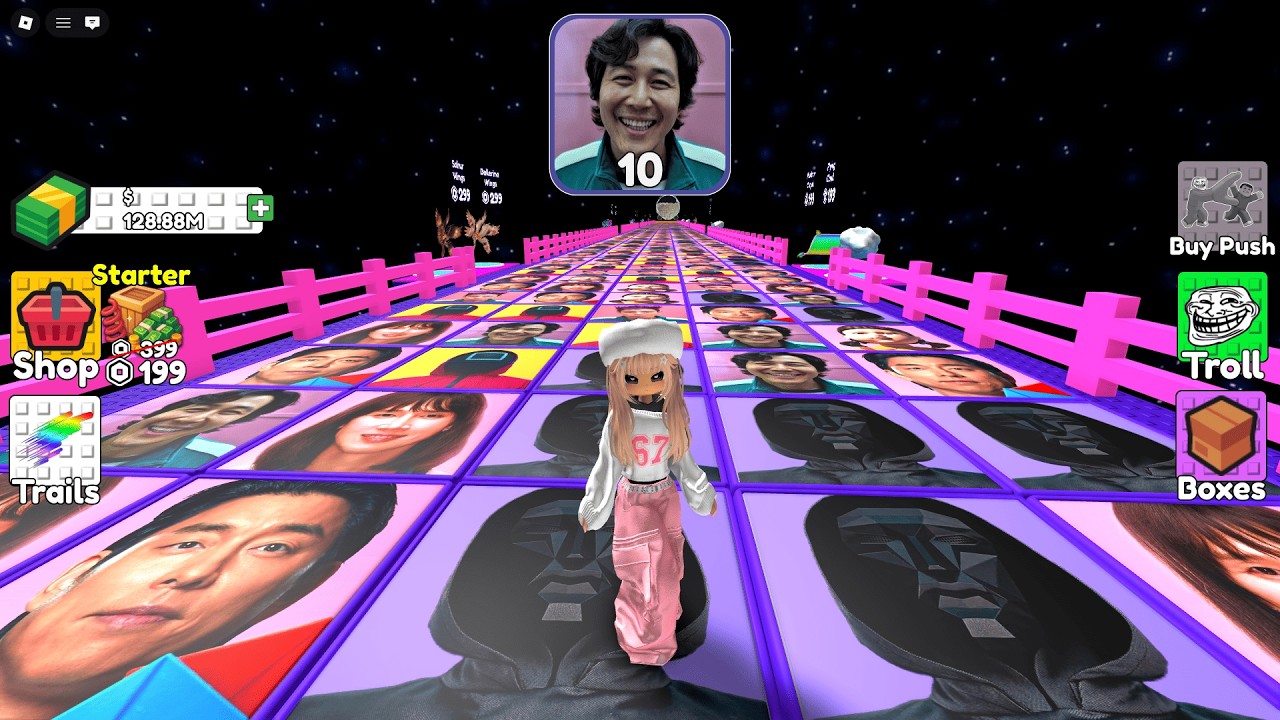 ROBLOX ULTIMATE BRAINROT COLOR BRIDGE CHALLENGE DAY 17 #shorts