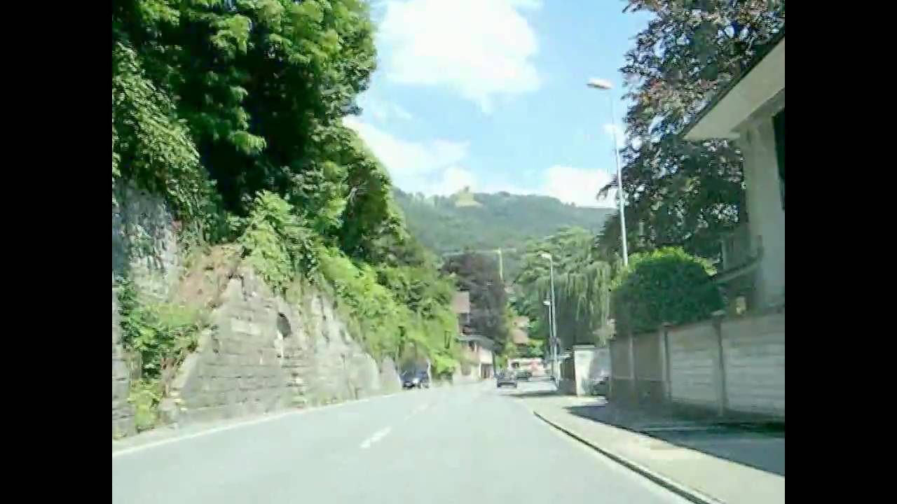 Switzerland 14 (Camera on board) Thunersee/Thun to Merligen [HD]