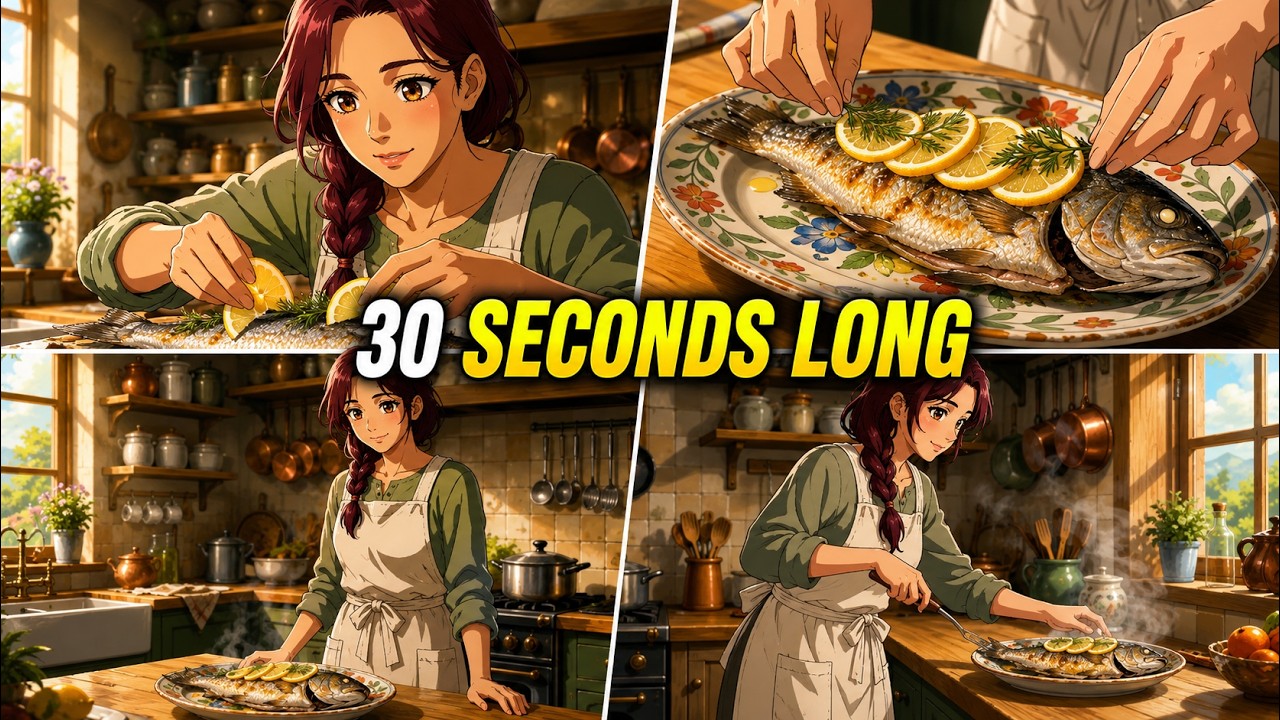 How To Create VIRAL Anime Cooking Videos Up to 30 Seconds Long (Step by Step)