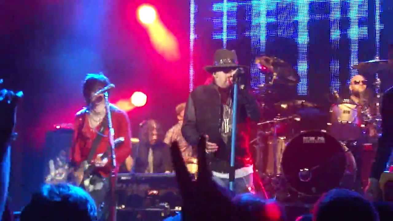 Guns N Roses - You're Crazy - LA House of Blues on Sunset - 3/12/12
