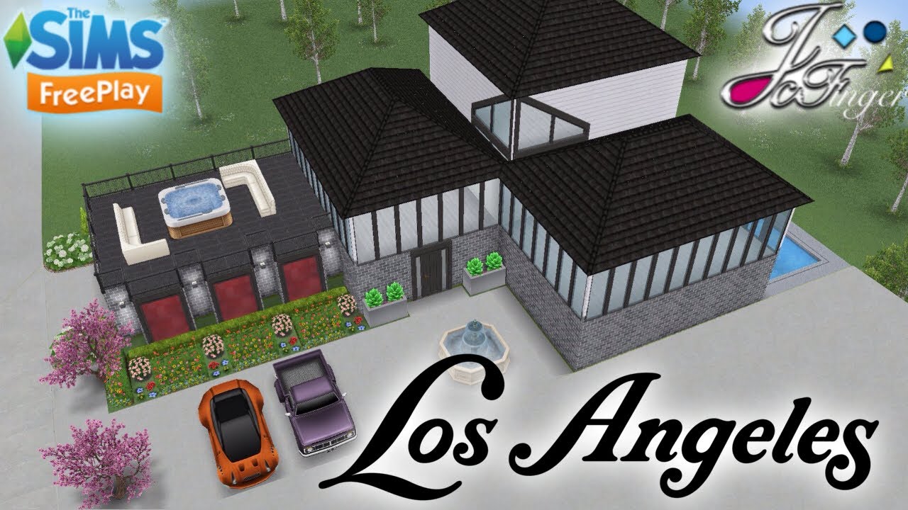 Sims FreePlay ⛲️🏛| LA MANSION |🏛⛲️ By Joy.