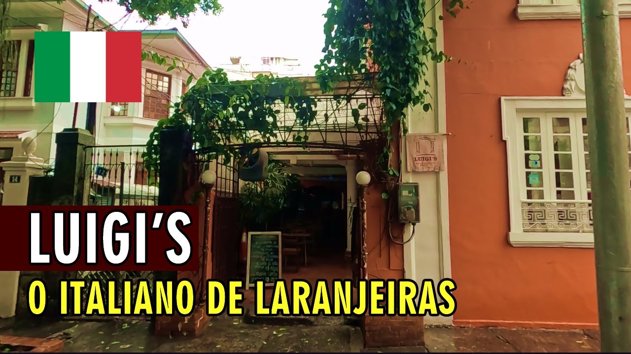 Restaurante tradicional italiano Luigi's de Laranjeiras