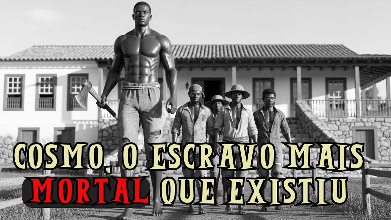 Pernambuco, 1801: Cosmo o Escravo Gigante mais mortal que existiu - Ele era temido em toda fazenda.