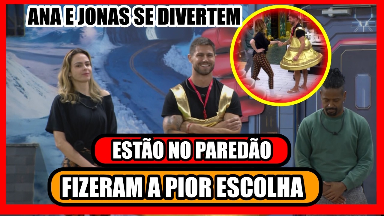 🔥ANA PAULA ACHA QUE FEZ BESTEIRA; GABI DISCUTE COM JONAS; TRÊS NO PAREDÃO; BBB26