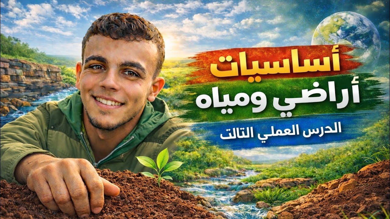 السيكشن الثالث اساسيات اراضي ومياه فرقه اولي جامعه عين شمس ☀☘️