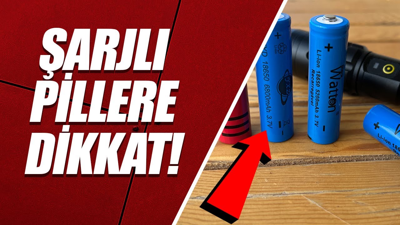 ŞARJLI PİL ALIRKEN DİKKAT ETMENİZ GEREKENLER