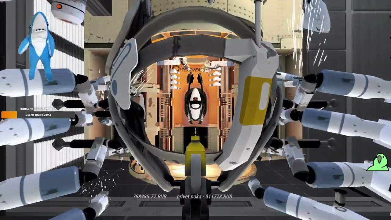 Два Гениальных Магистра проходят Portal 2 (Часть 1)
