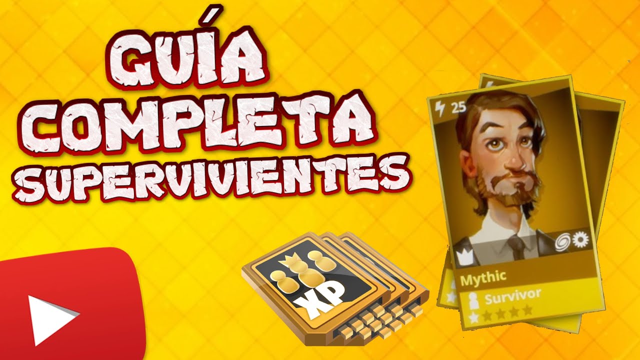 👥 GUÍA COMPLETA sobre SUPERVIVIENTES. Fortnite Salvar el Mundo.