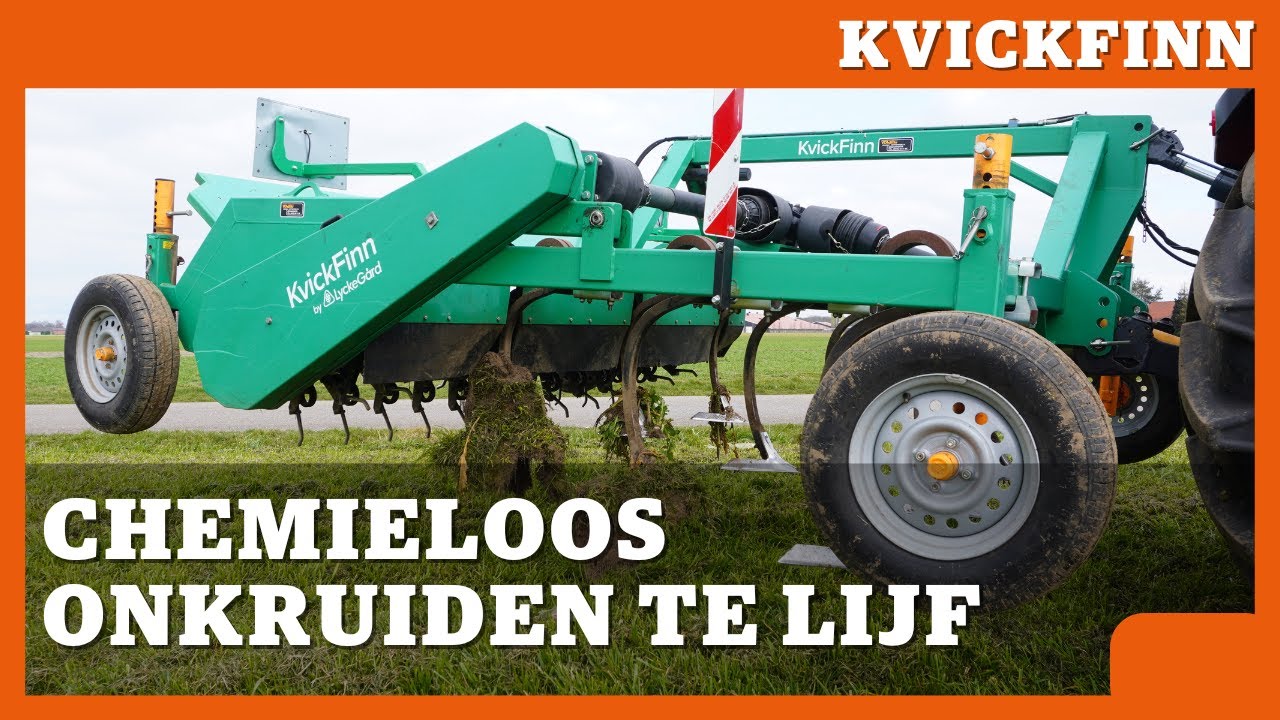 Kvickfinn gaat chemieloos onkruiden te lijf