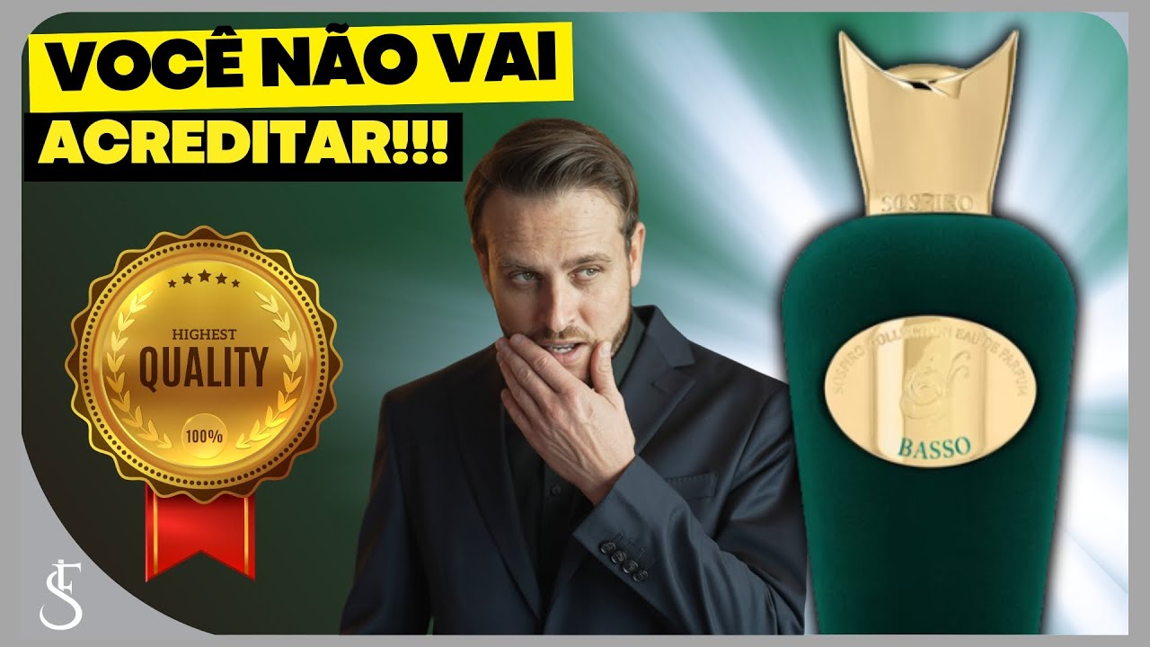 BASSO de SOSPIRO | CHEIRO de EMPRESÁRIO DE SUCESSO | RESENHA COMPLETA #perfume