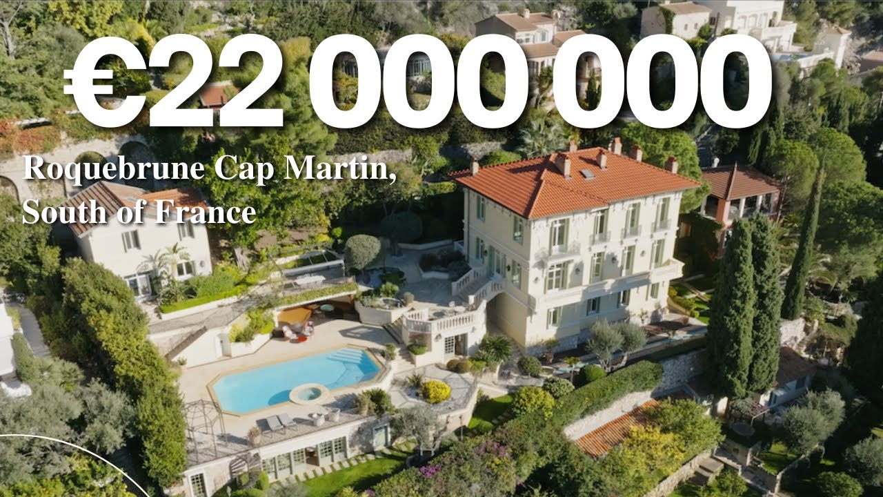 Exclusive domain with two Belle Epoque villas in Roquebrune-Cap-Martin / SPARK & PARTNERS