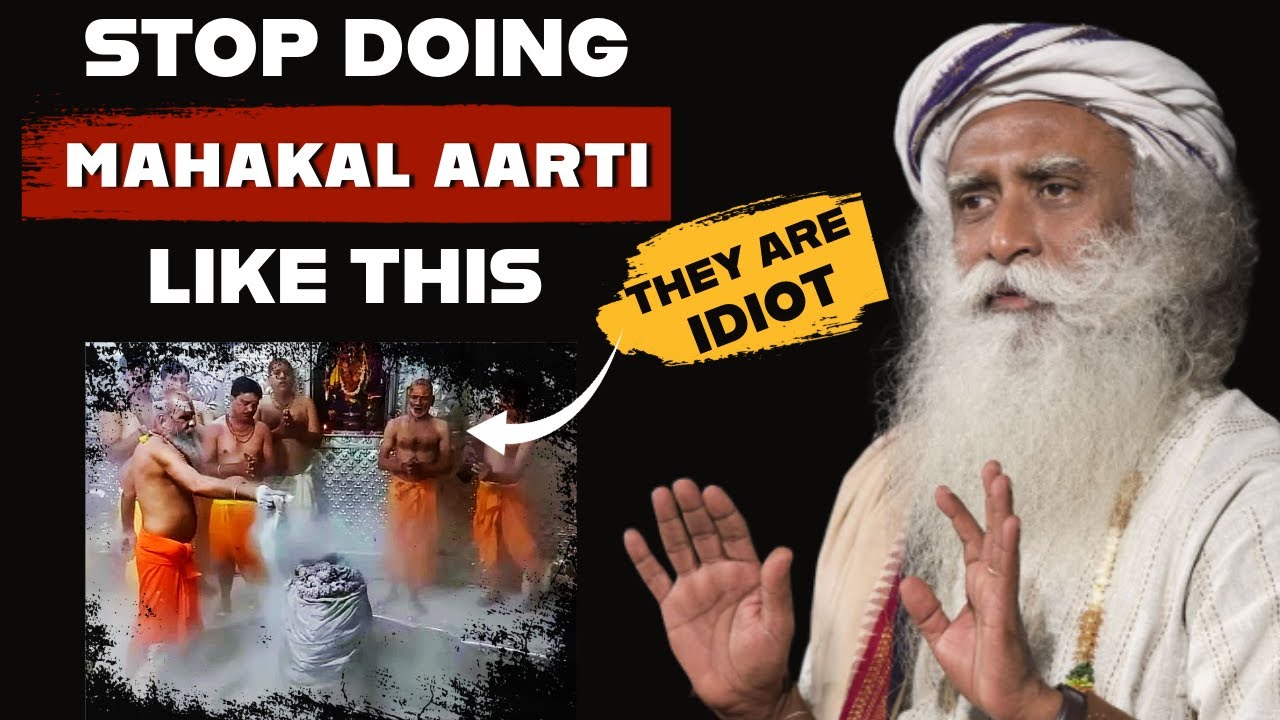 Sadhguru On Ujjain Mahakaleshwar Temple | Mahakal Bhasma Aarti | Apply Ash to 5 Points Of Your Body