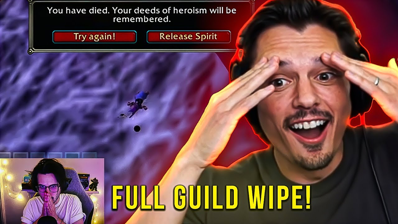 The Most Brutal Hardcore Naxxramas Wipe Ever