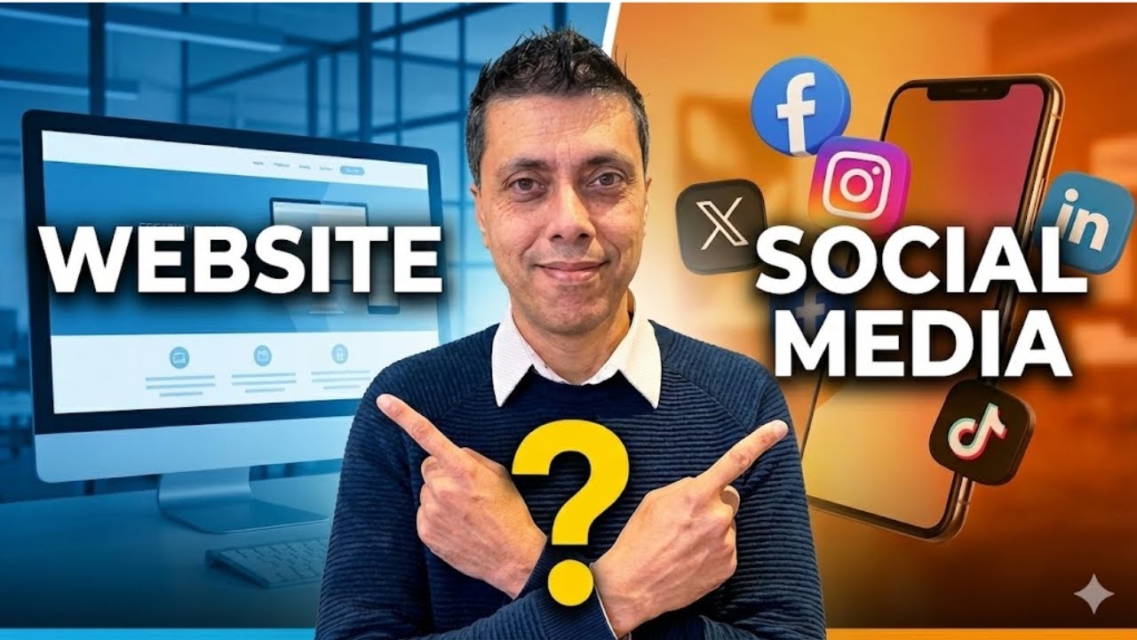 Website Or Social Media? Which One Does Your Business Need in 2026