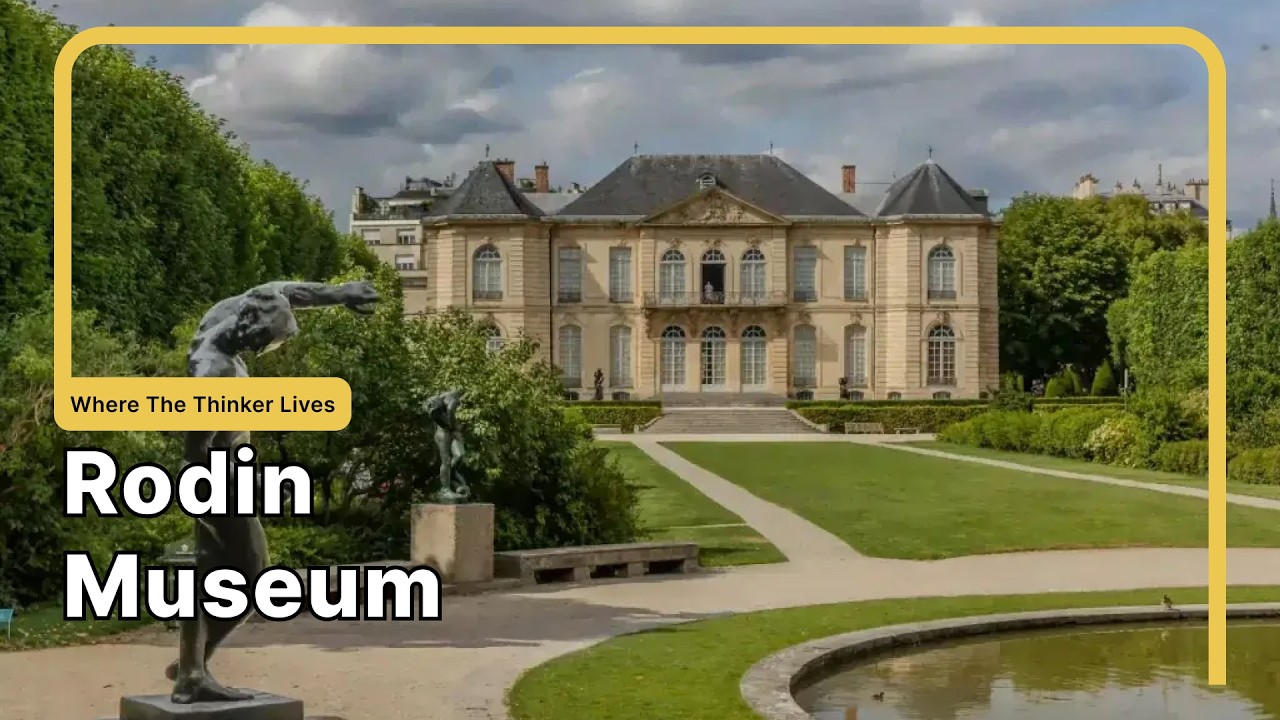 INSIDE The Rodin Museum in Paris 🇫🇷 | Home of The Thinker (4K)