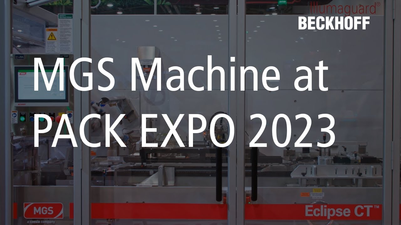MGS Machine, a Coesia Company, at PACK EXPO Las Vegas 2023
