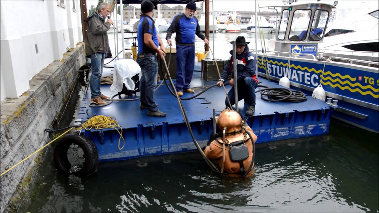 Tauchboot, Helmtauchen, STUWATEC Wasserbau GmbH | aluboote.ch