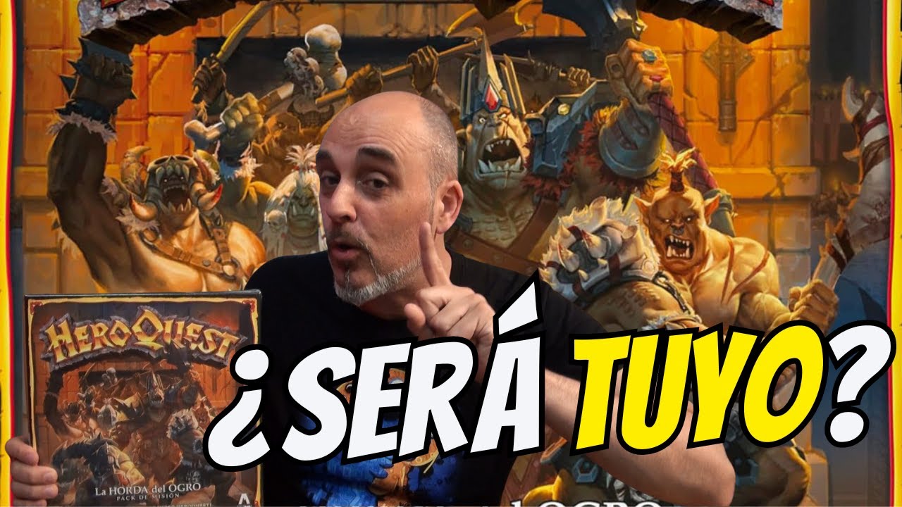 ¿De qué va Heroquest: La horda del Ogro? ¿Quieres uno? ¡Participa en el SORTEO!