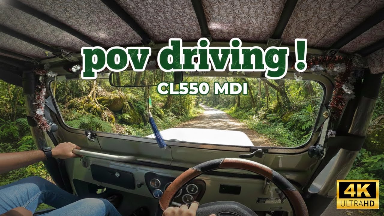 Mahindra CL550 MDI (4X4) !!! | Pov driving.
