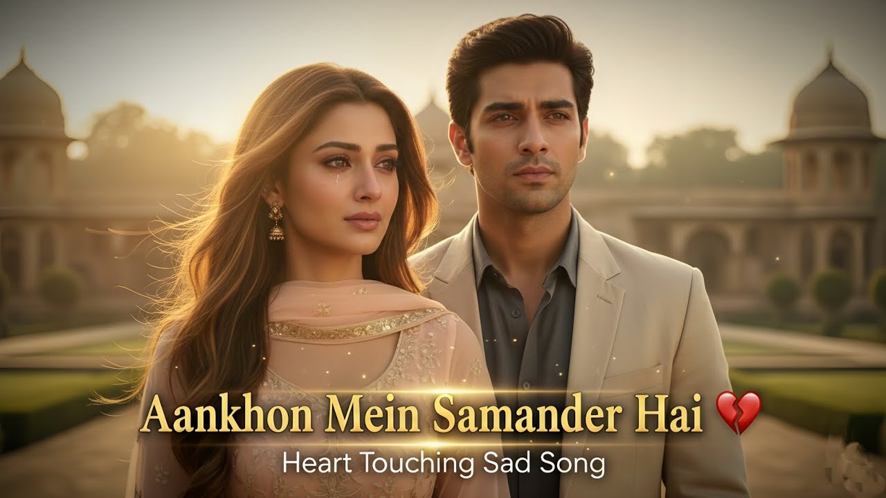 Aankhon Mein Samandar Hai 💔 | Heart Touching Sad Song | 90s Emotional Feel