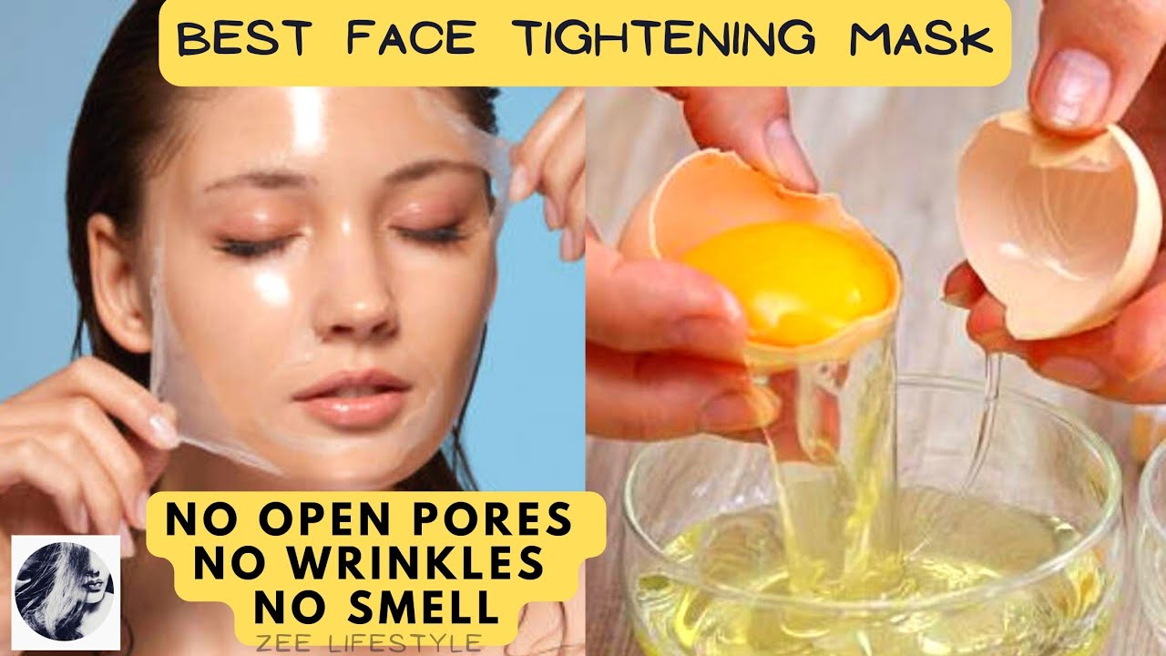 Anti Aging Skin Tightening Face Mask | Remove Open Pores | Egg Face Mask