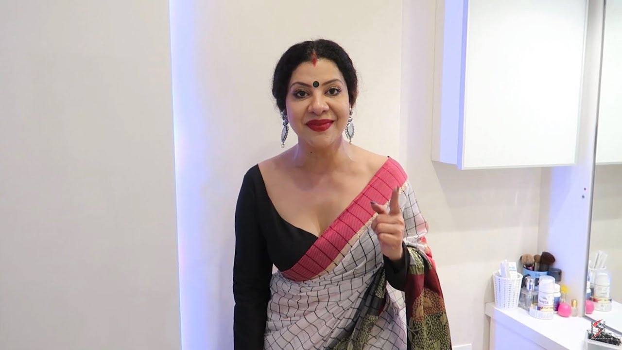 First Time Wore Bengali Saree For Durga Puja |  Ss vlogs :-)