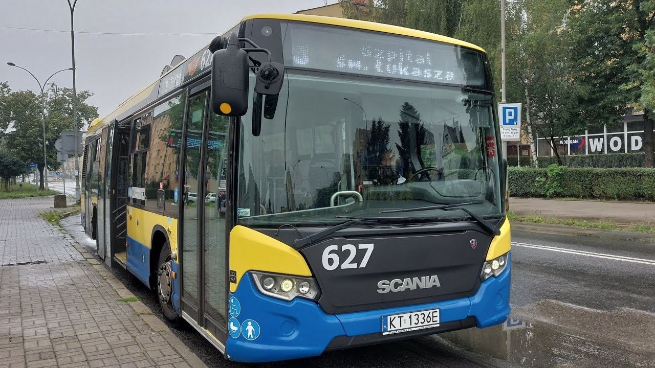 Diesel Scania - MPK Tarn&oacute;w 627 Scania Citywide LF working the 9