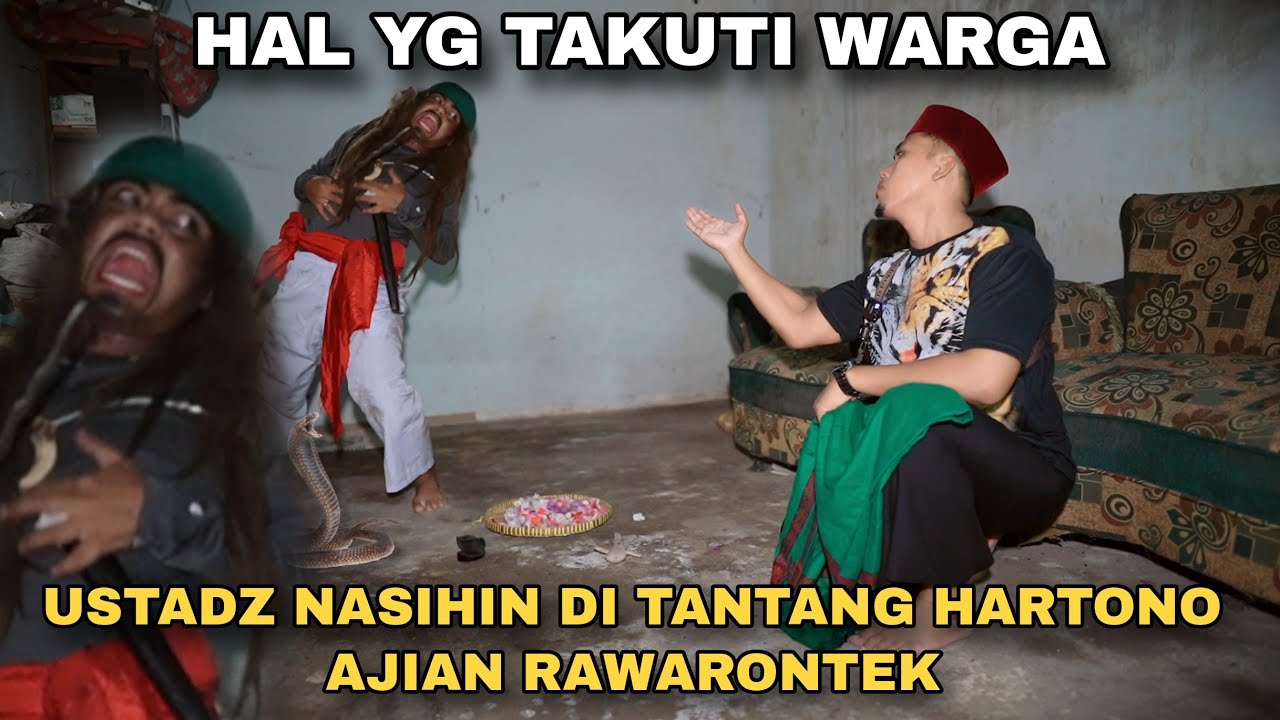 UN DITANTANG HARTONO AJIAN RAWARONTEK DUKUN DORMAN | Kisah Ustadz Nasihin