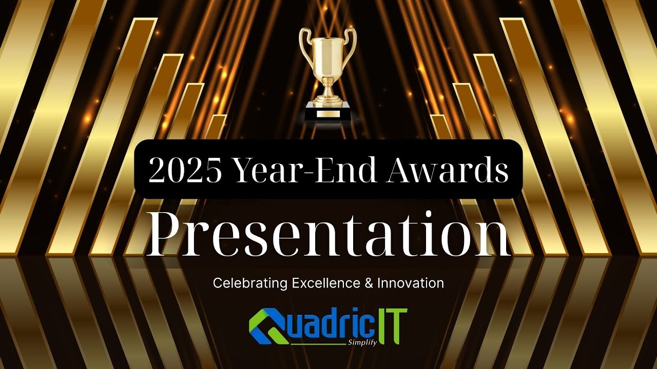 Quadric IT Year End Excellence Awards 2025 | A glimpse into how Quadric IT wrapped up 2025