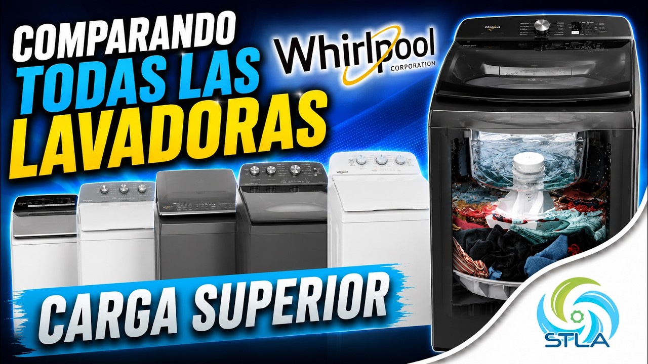 Comparativa de las mejores lavadoras de Whirlpool. #whirlpool #hogar #estilodevida