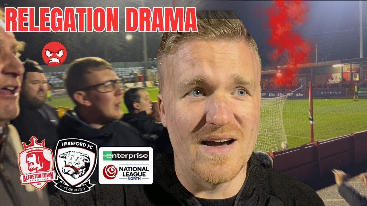 BOILING Atmosphere as Alfreton SINK Hereford!