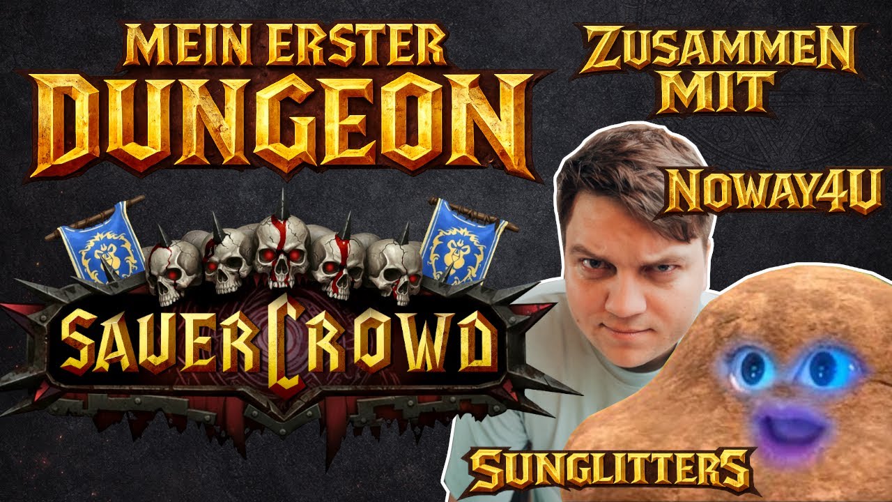 TODESMINEN mit NOWAY & SUNGLITTERS | SAUERCROWD WOW CLASSIC HC