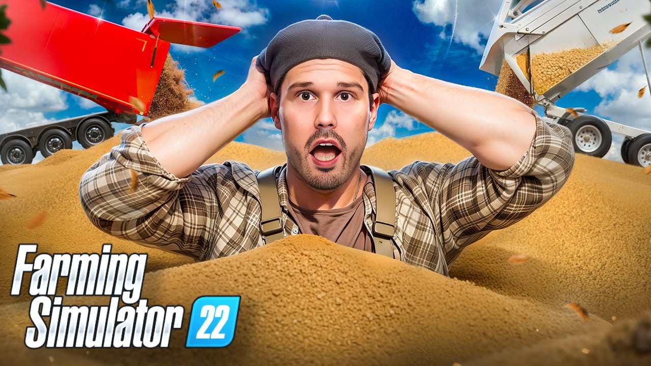 ¿Puedes cosechar 1 MILLÓN DE TONELADAS de trigo en 100 días en Farming Simulator 22?
