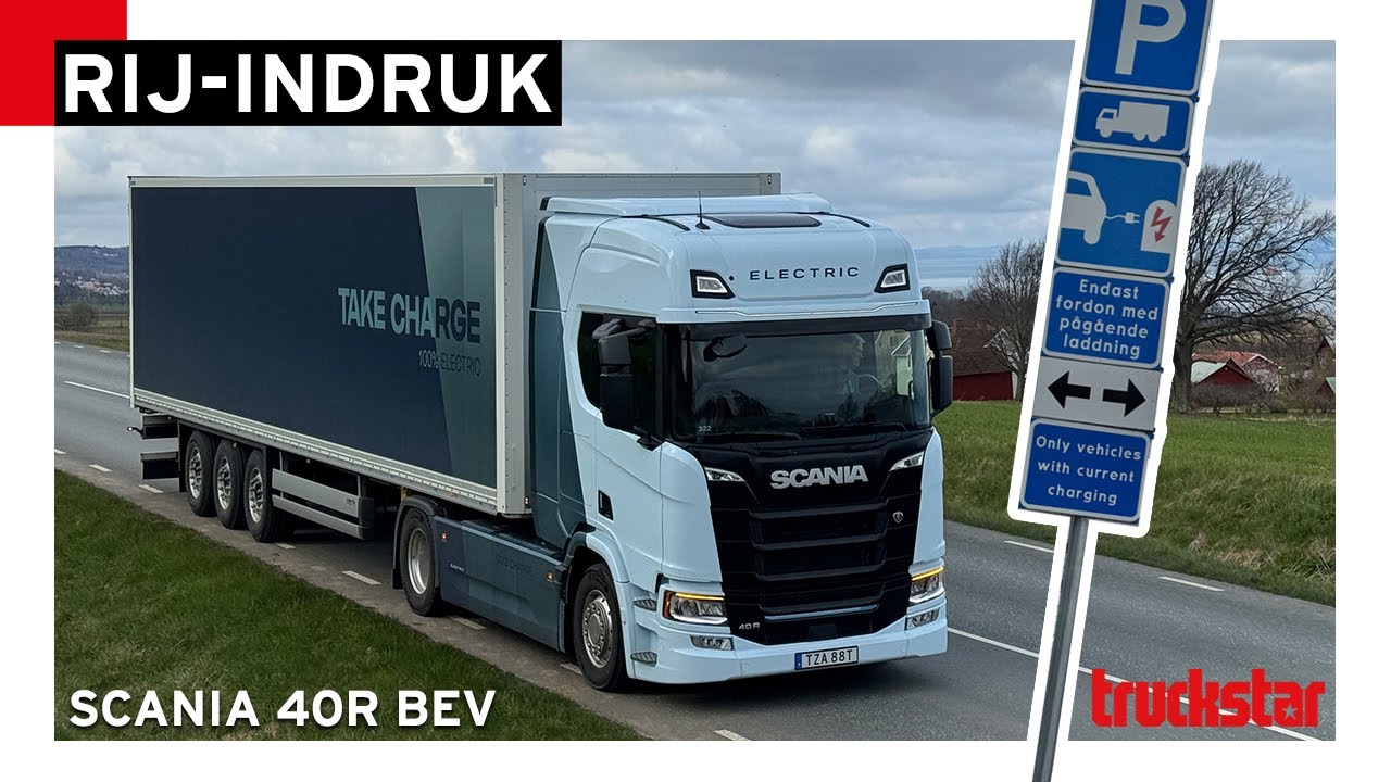 Elektrische Scania naar Zweden rijden | Rij-indruk