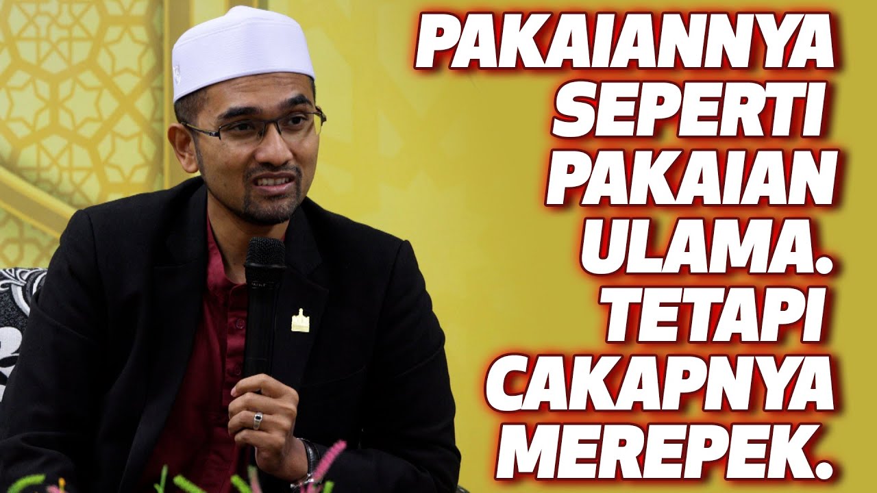 Dr Rozaimi - Pakaiannya Seperti pakaian Ulama. Tetapi Cakapnya Merepek