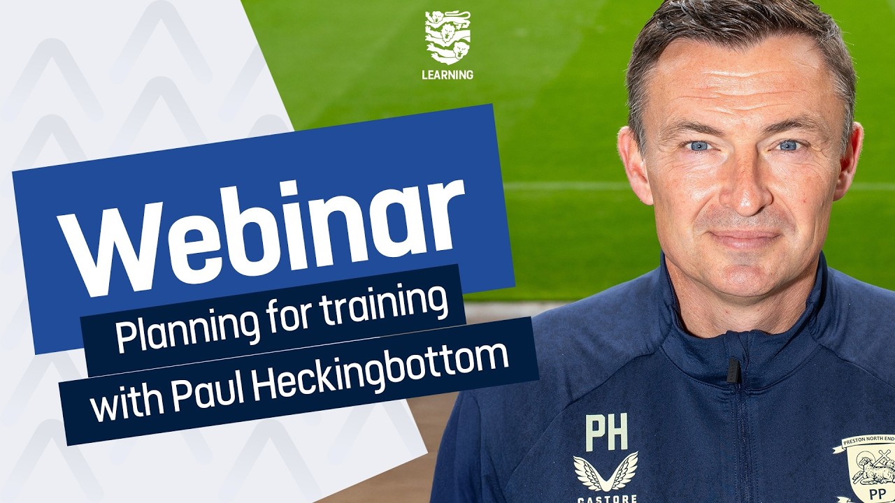 How to plan effectively for training | National League System Coach Development Webinar